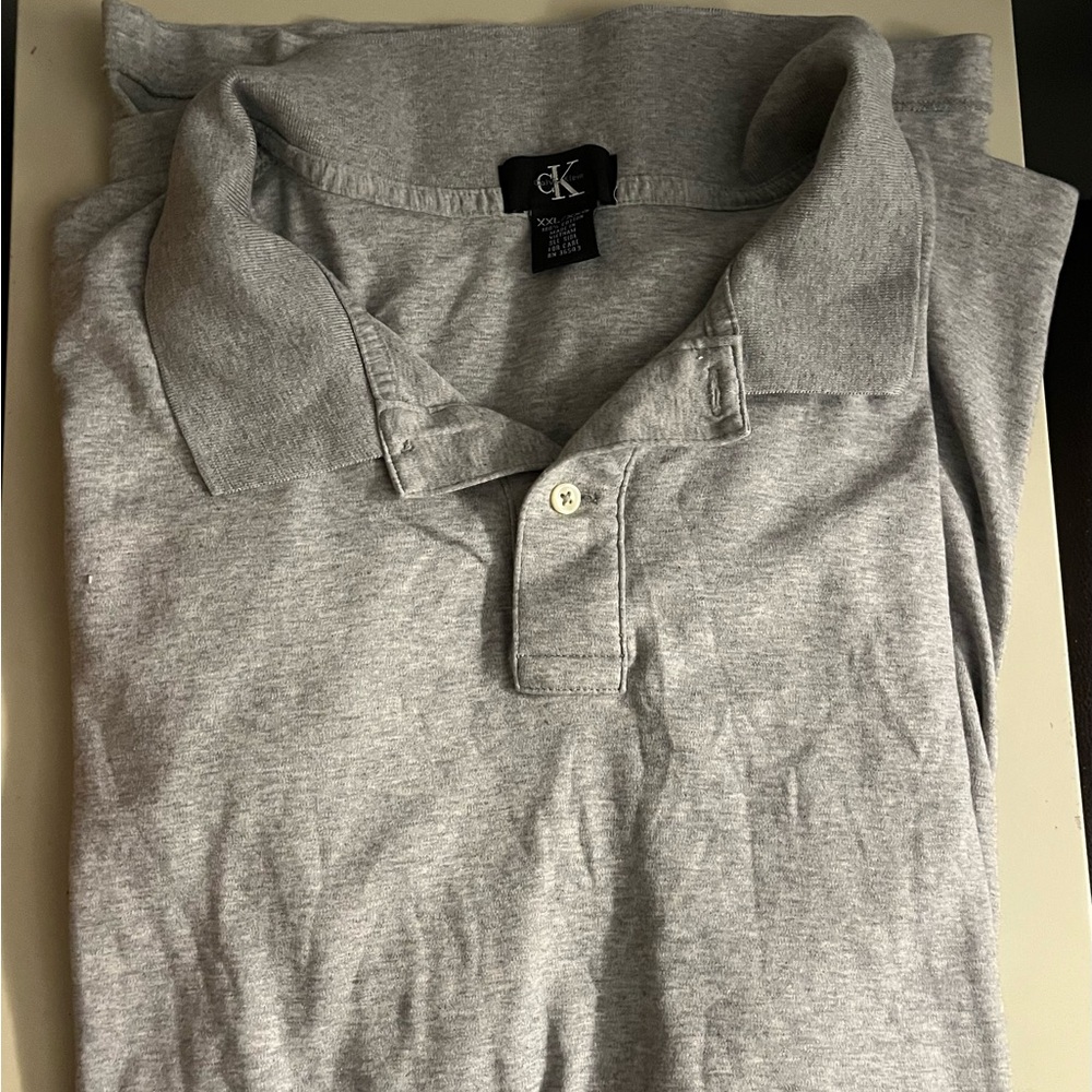 Calvin Klein Polo Men’s XXL Grey